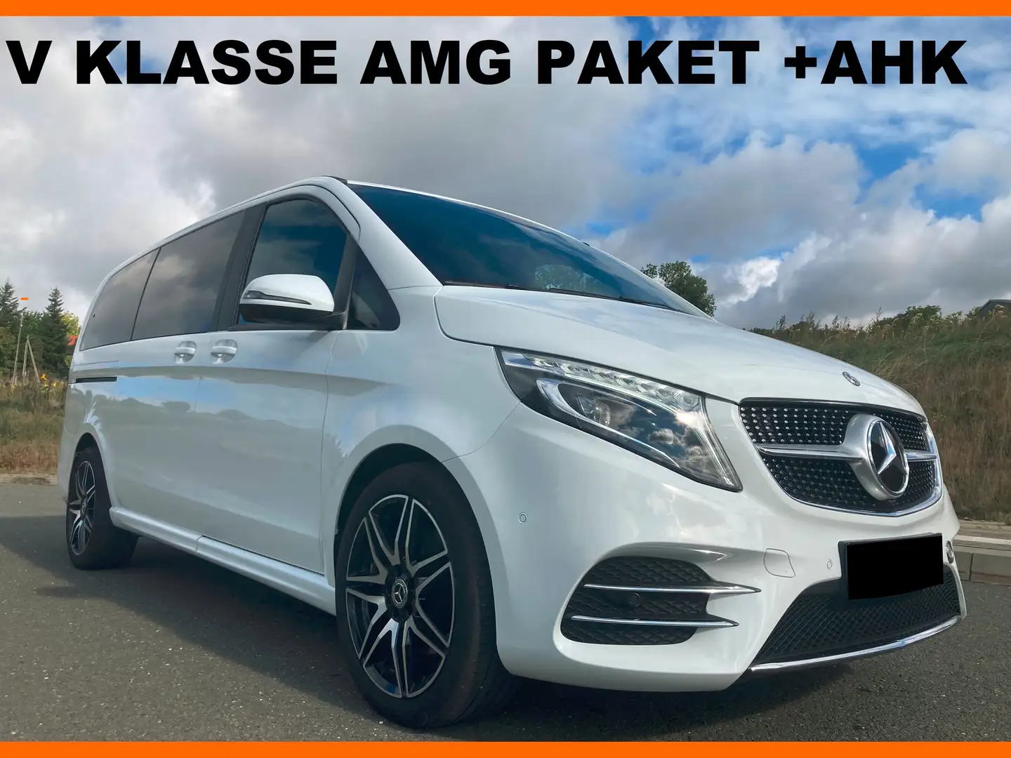 Mercedes-Benz V 220 d lang 9G-TRONIC Edition 19 AMG PAKETE AHK Wit - 1