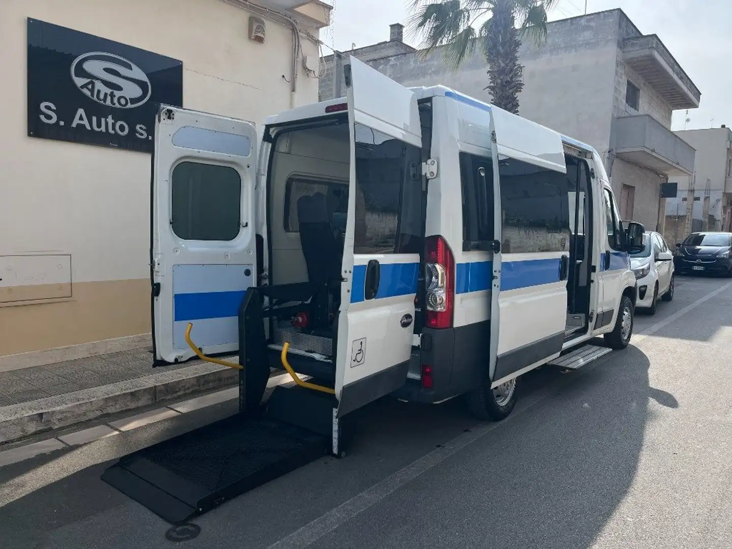 Fiat Ducato 2.3 MJT 120CV ALL.DISABILI CON PEDANA Fehér - 1