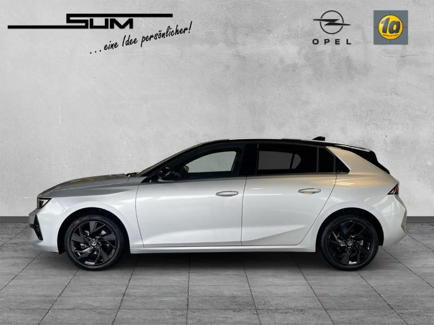 Opel Astra 1.2 Turbo GS - AHK, Klimaauto., Sitz- u. Lenkradhe Silber - 2