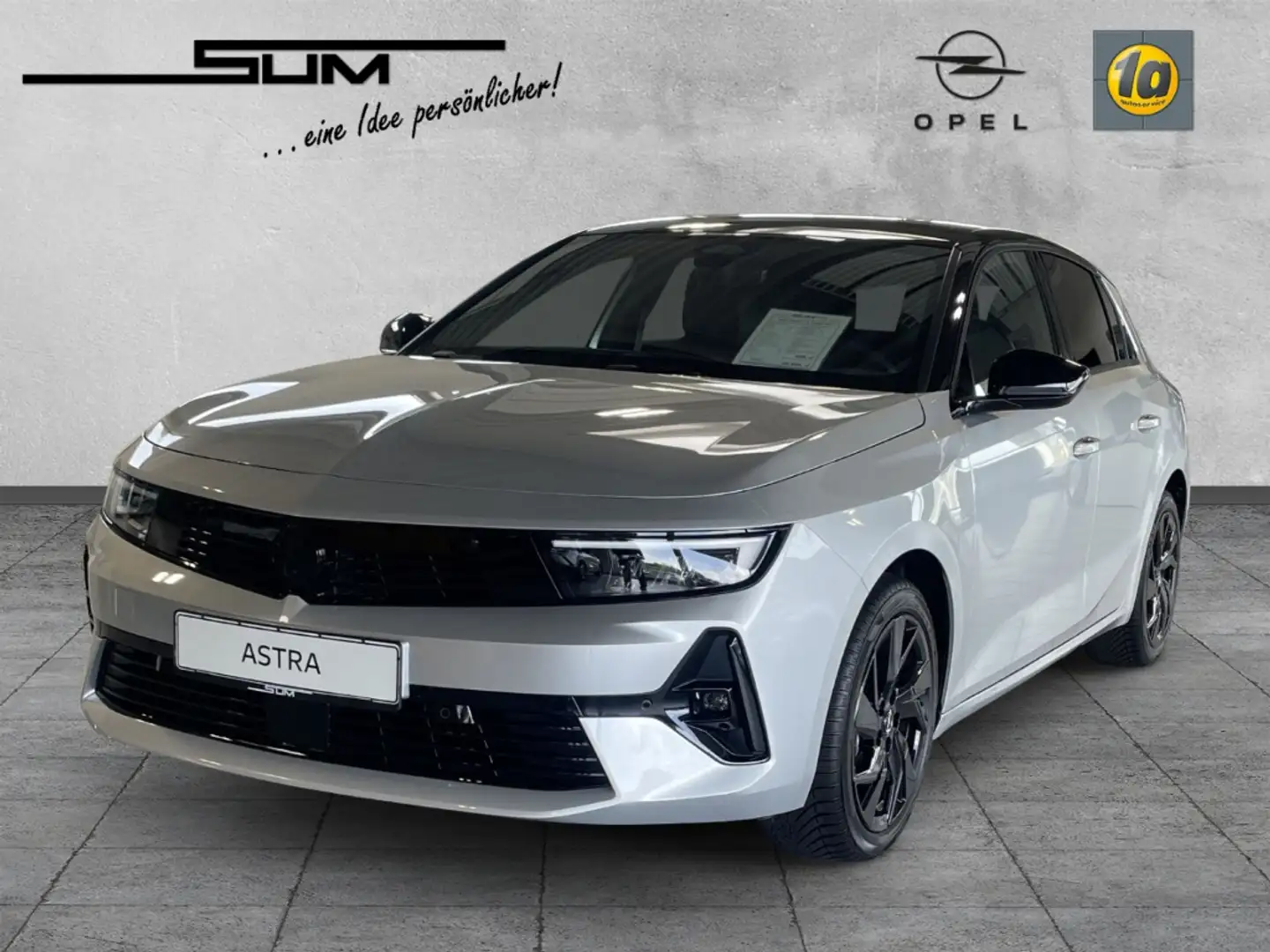 Opel Astra 1.2 Turbo GS - AHK, Klimaauto., Sitz- u. Lenkradhe Silber - 1