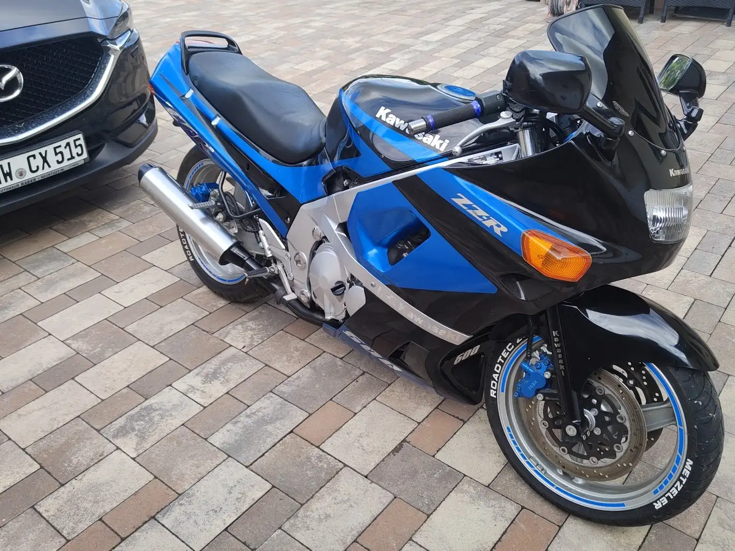 Kawasaki ZZR 600 plava - 1
