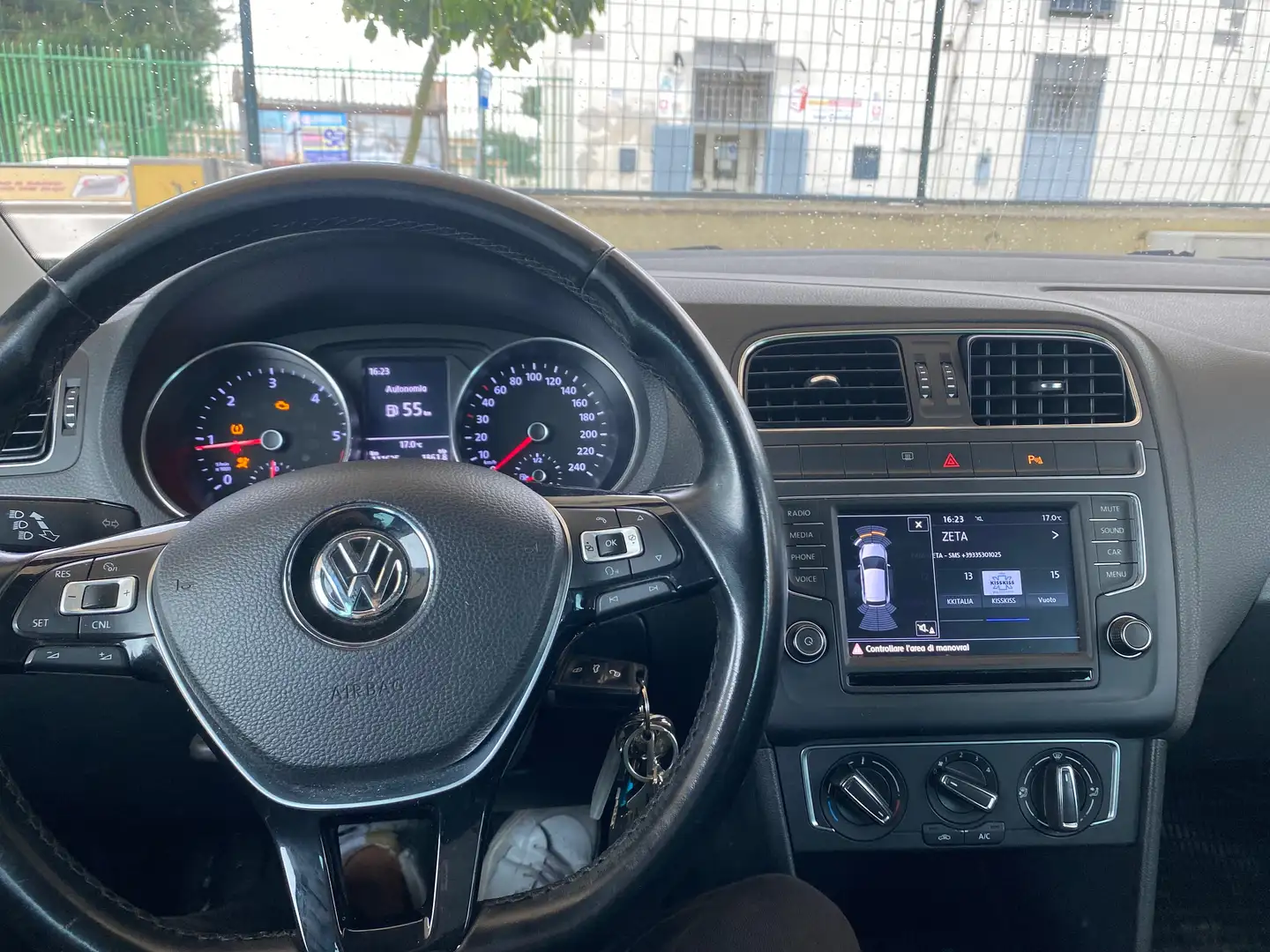 Volkswagen Polo Polo V 2014 5p 1.4 tdi Trendline 75cv Bianco - 1