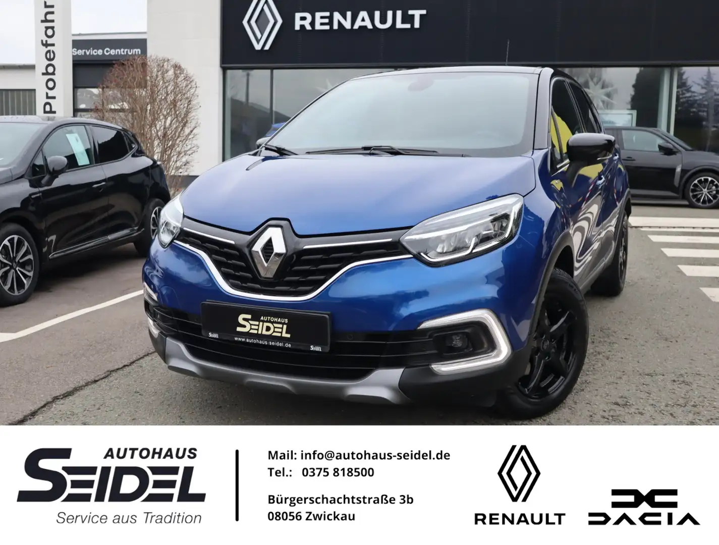 Renault Captur Version S TCe 150 Anhängerkupplung Blau - 1