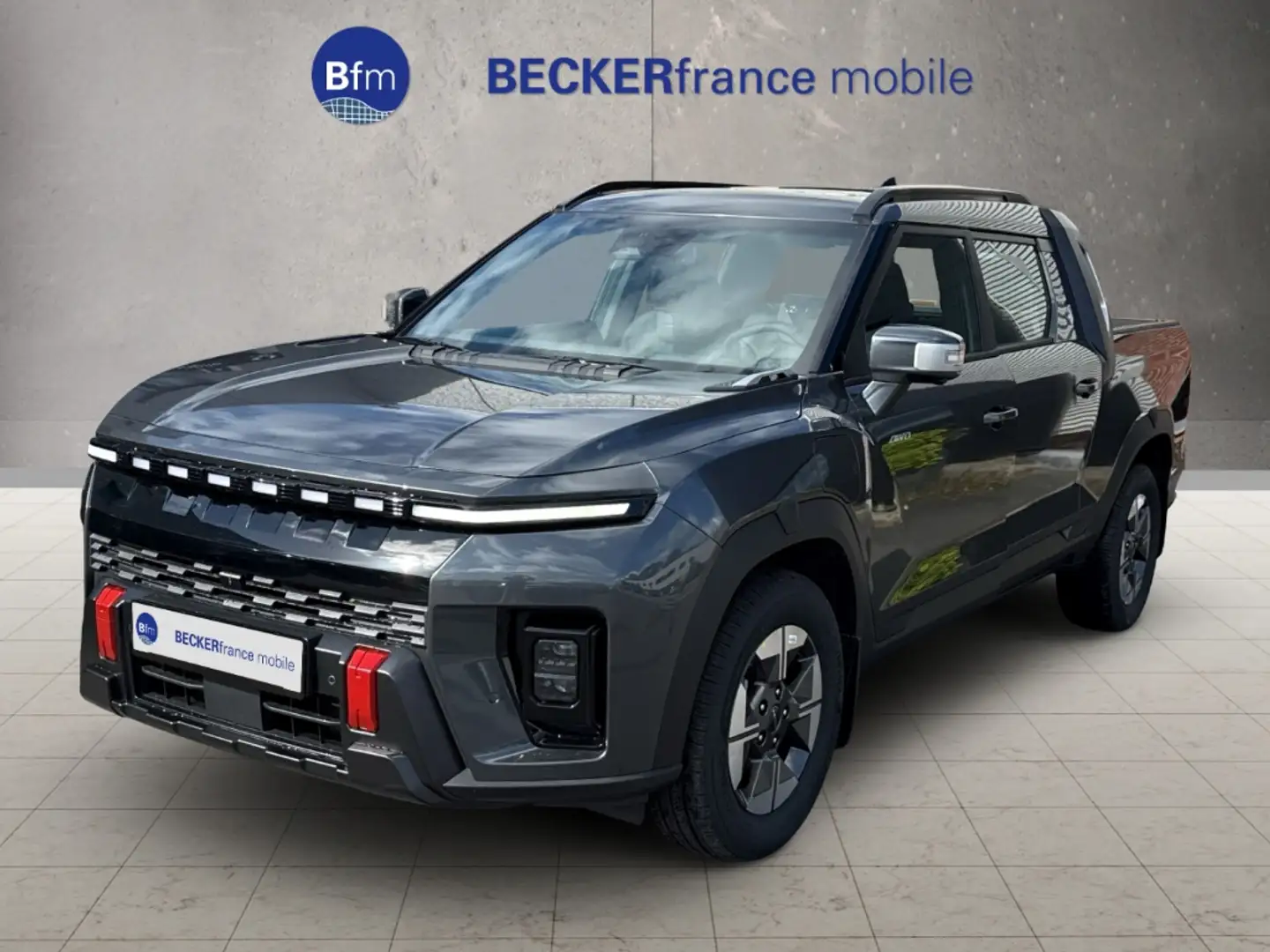 KGM Musso EV Elektro LUX Allrad *Navi *Leder *SHD *7 Jahre G Grijs - 1