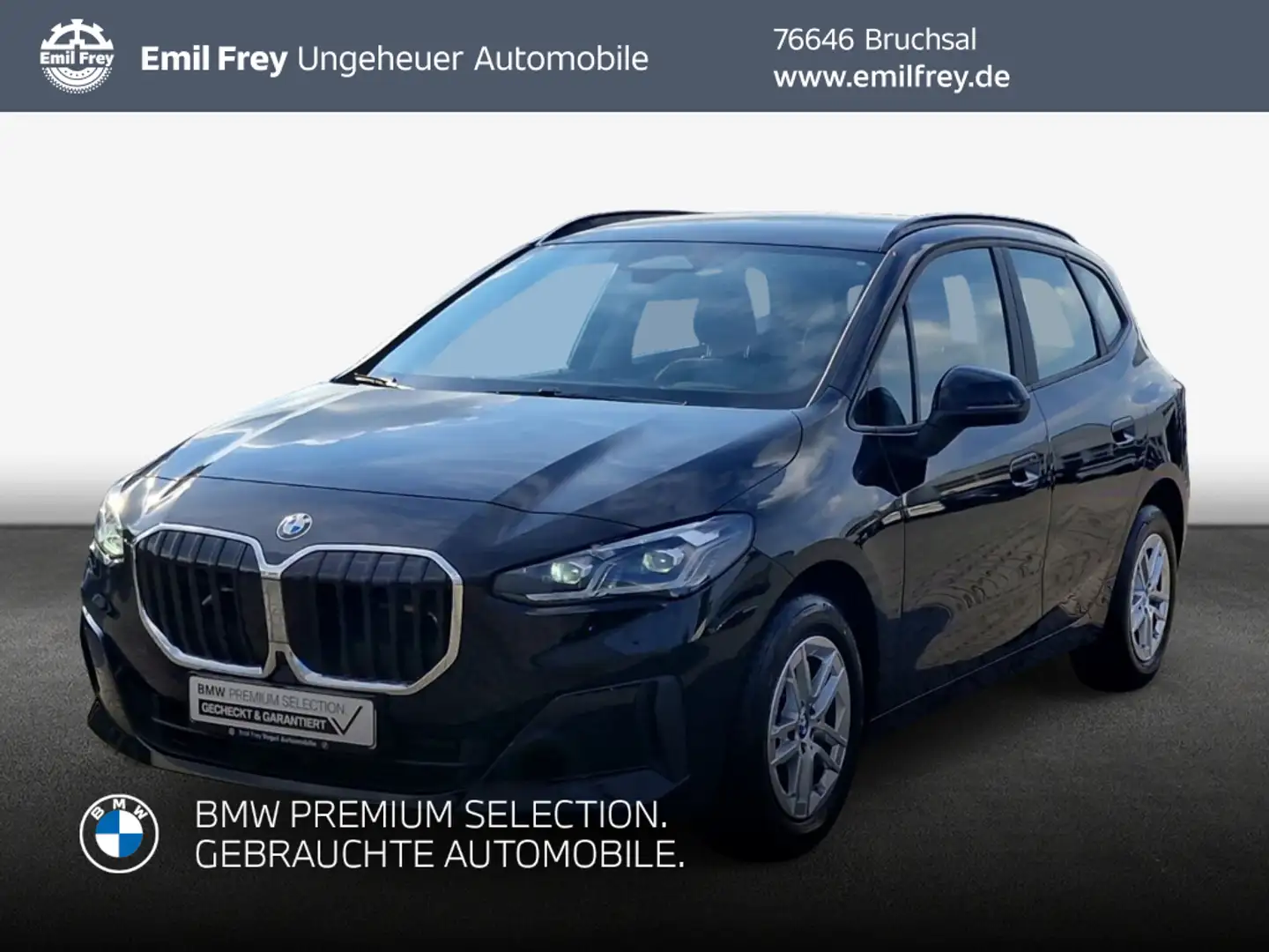 BMW 218 218i Active Tourer Aut. Schwarz - 1