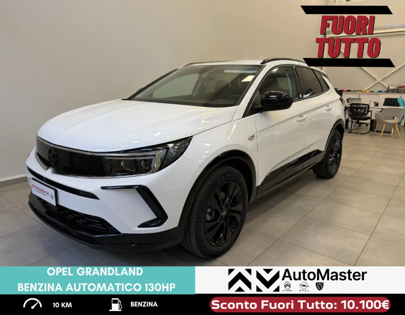 Opel Grandland Grandland 1.2 Turbo 12V 130 CV aut. GS Bianco - 1