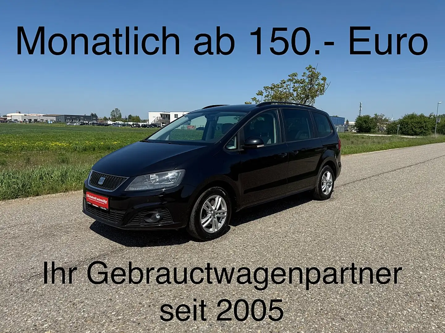 SEAT Alhambra Reference 2,0 TDI CR DPF DSG **7 Sitze** Zwart - 1