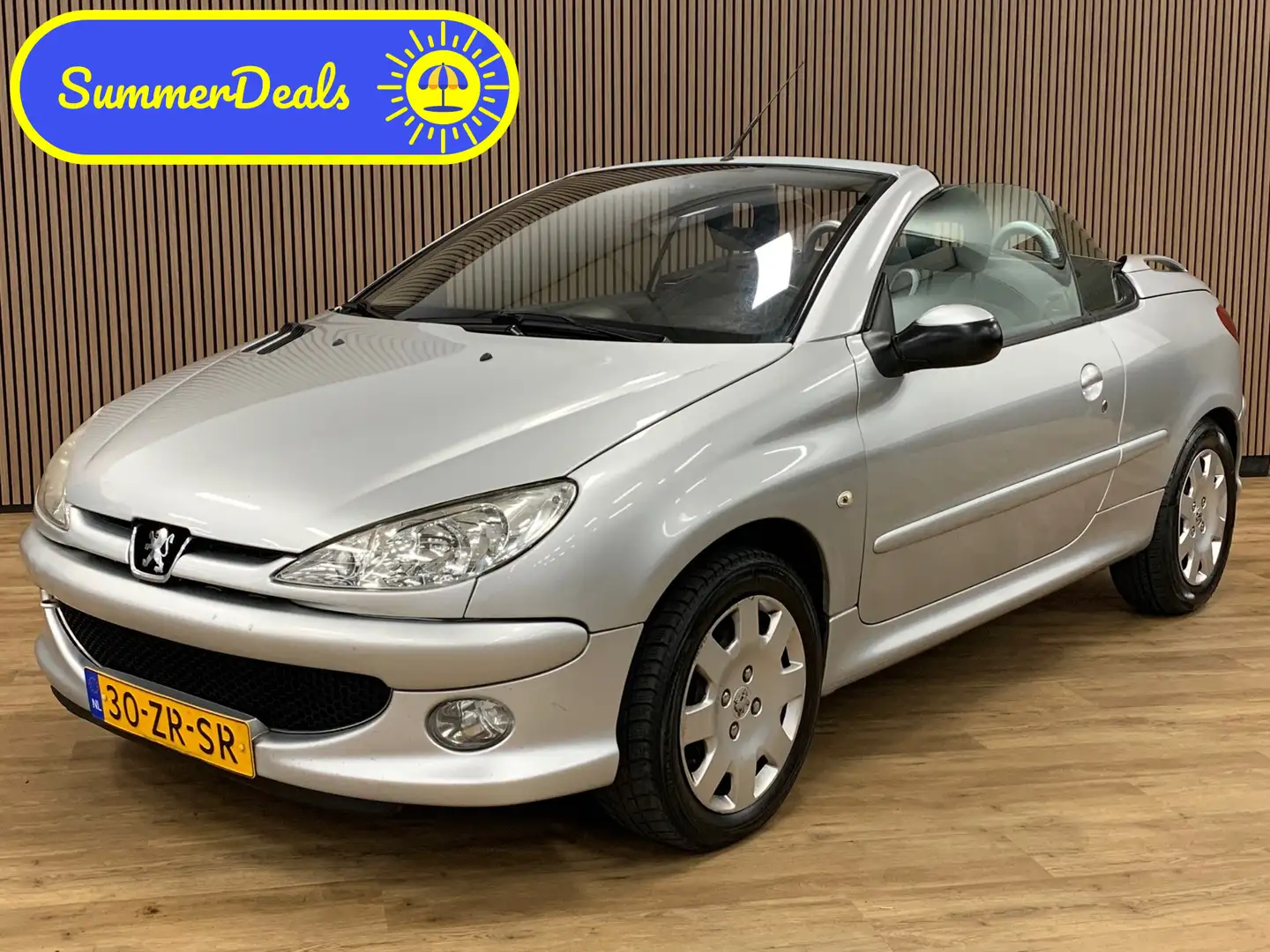 Peugeot 206 CC 1.6-16V Quiksilver-Climate Control- Grigio - 1