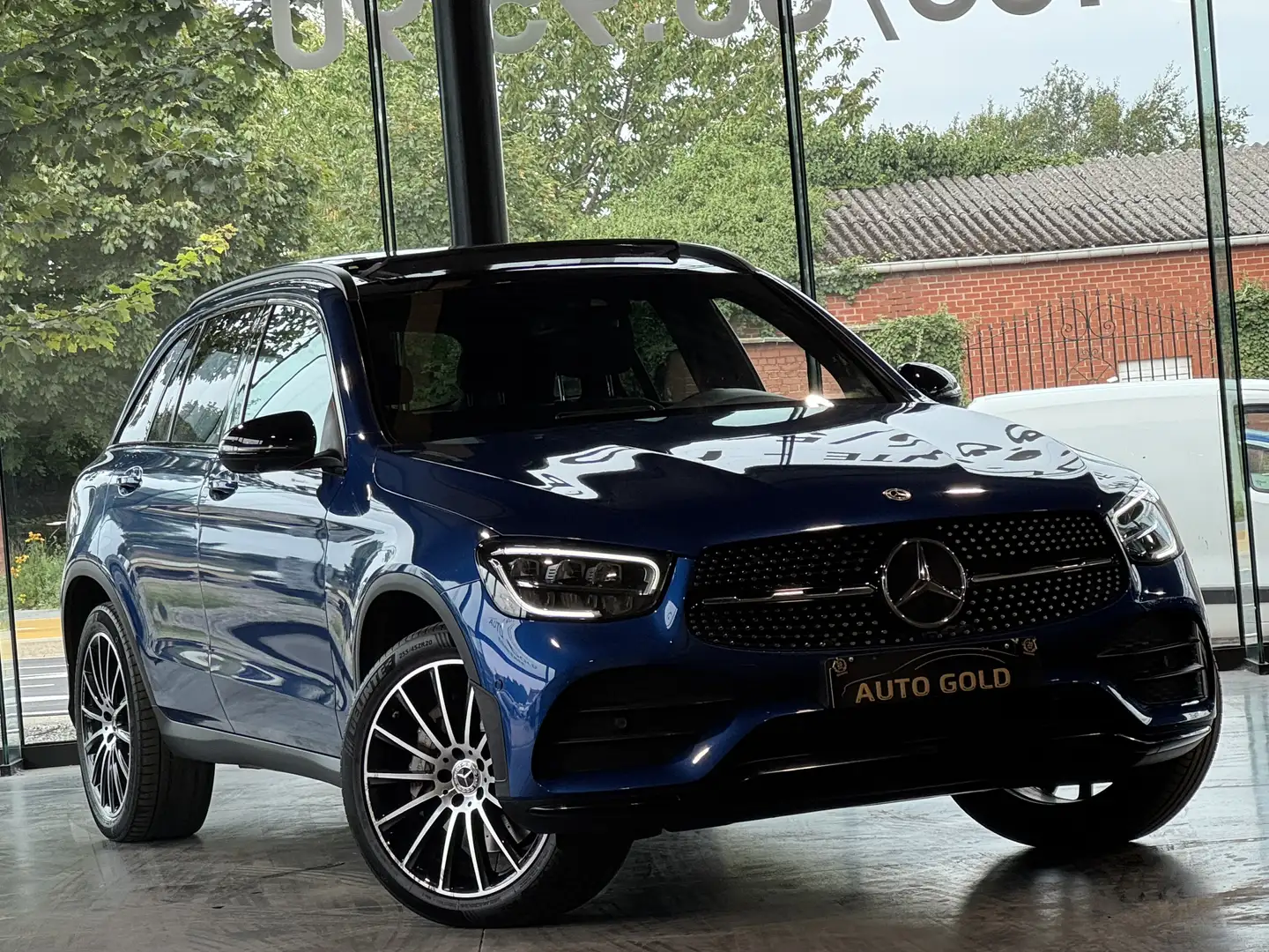 Mercedes-Benz GLC 200 4-MATIC/PACK AMG/HYBRID/BOITE AUTO/FULLOPTIONS!! Blauw - 2