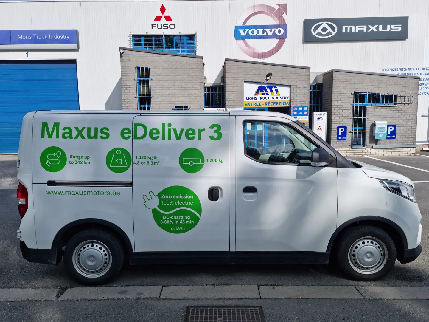 Maxus eDeliver 3 SWB Alb - 1