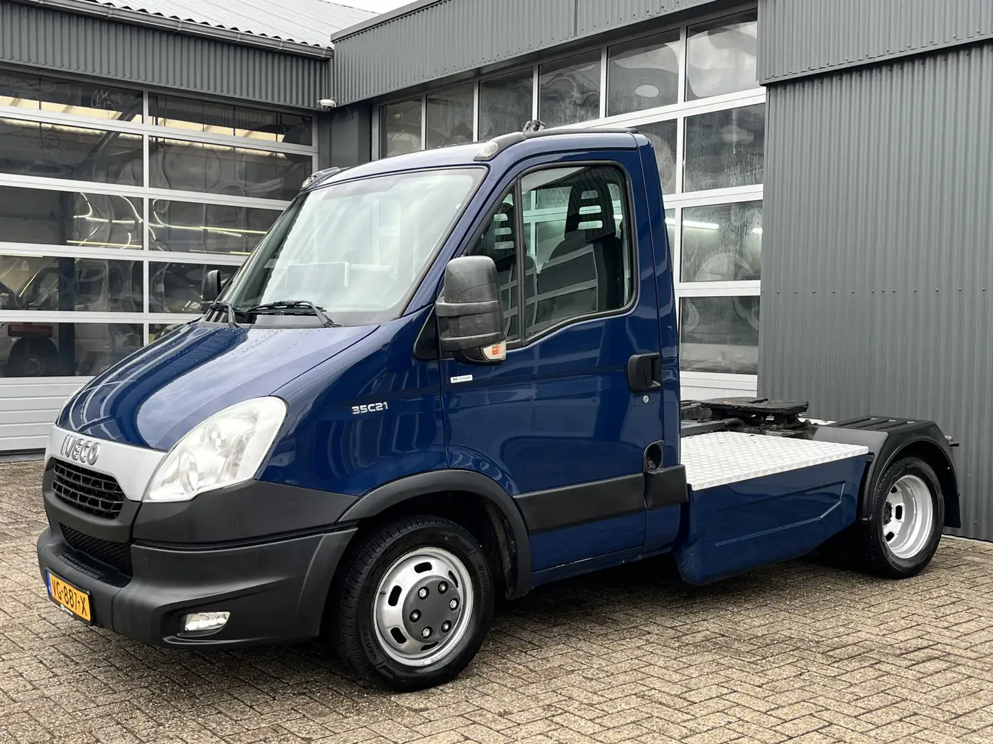 Iveco Daily 35C21 Be-trekker 6.9 Ton trekgewicht Airco Cruise Bleu - 2