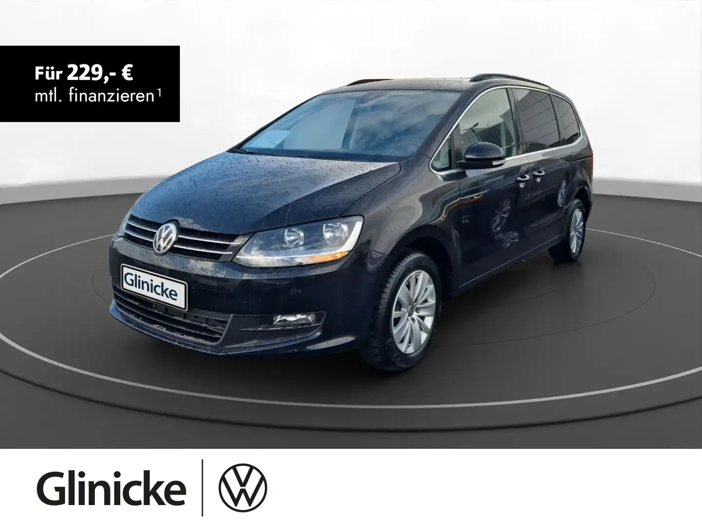 Volkswagen Sharan 1.4 TSI DSG Navi PDC Climatronic 7-Sitzer Schwarz - 1