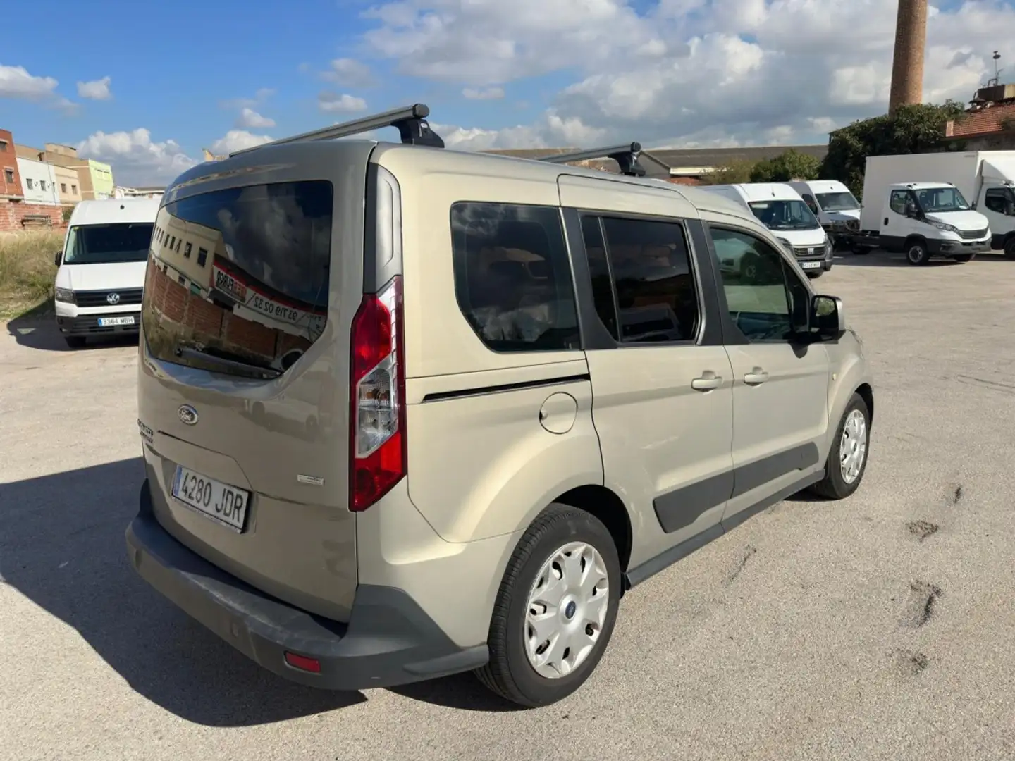 Ford Tourneo Custom CONNECT 1.6 TDCI ECONETIC TECHNOLOG Gris - 2