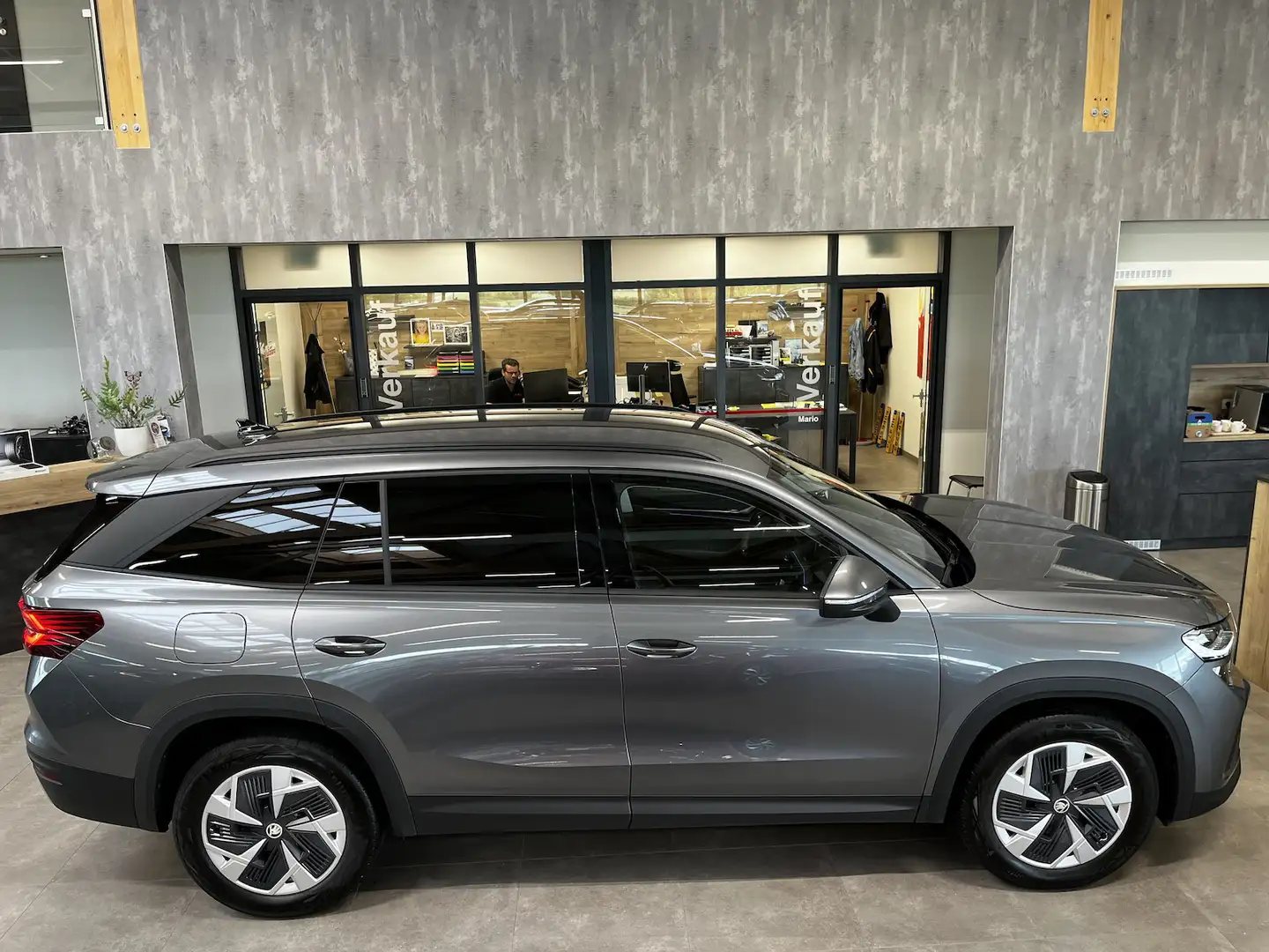 Skoda Kodiaq TDI 4x4 Leder ACC AHK 5JG 7-Si Matrix Kam Gris - 2