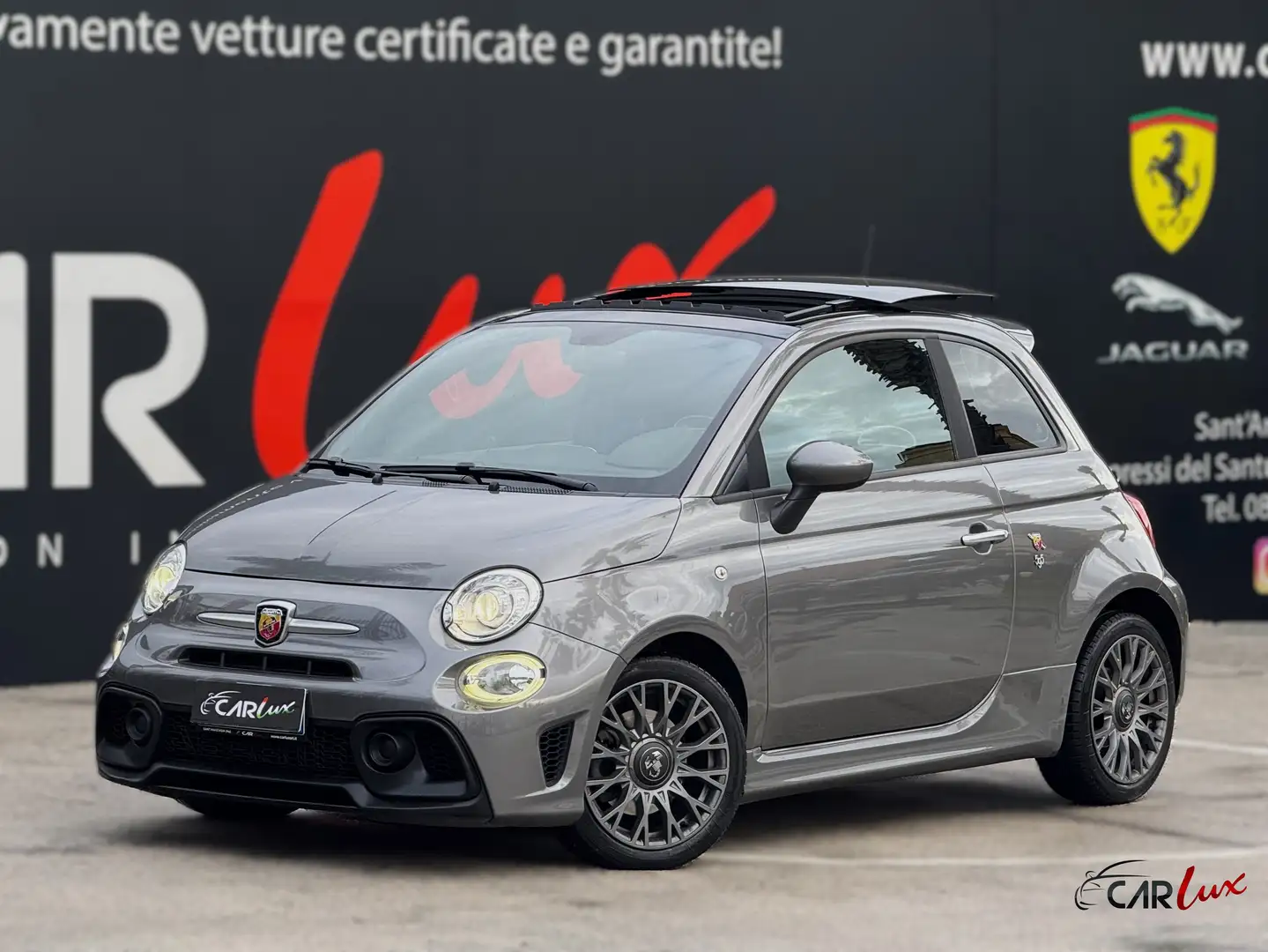 Abarth 595 500 1.4 Turbo-Jet 145CV MTA TETTO APRIBILE Grigio - 1