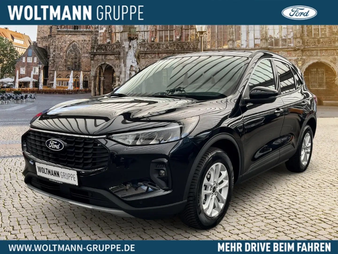 Ford Kuga Hybrid Titanium 2.5 Duratec FHEV Schwarz - 1