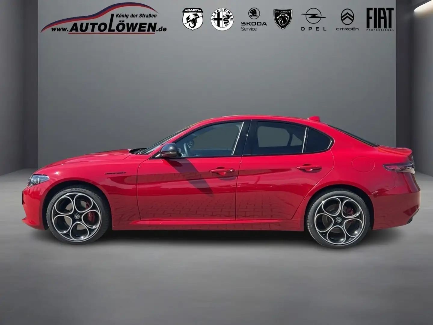 Alfa Romeo Giulia 2.0 Turbo 16V Competizione Q4 (EURO 6d) Rot - 2