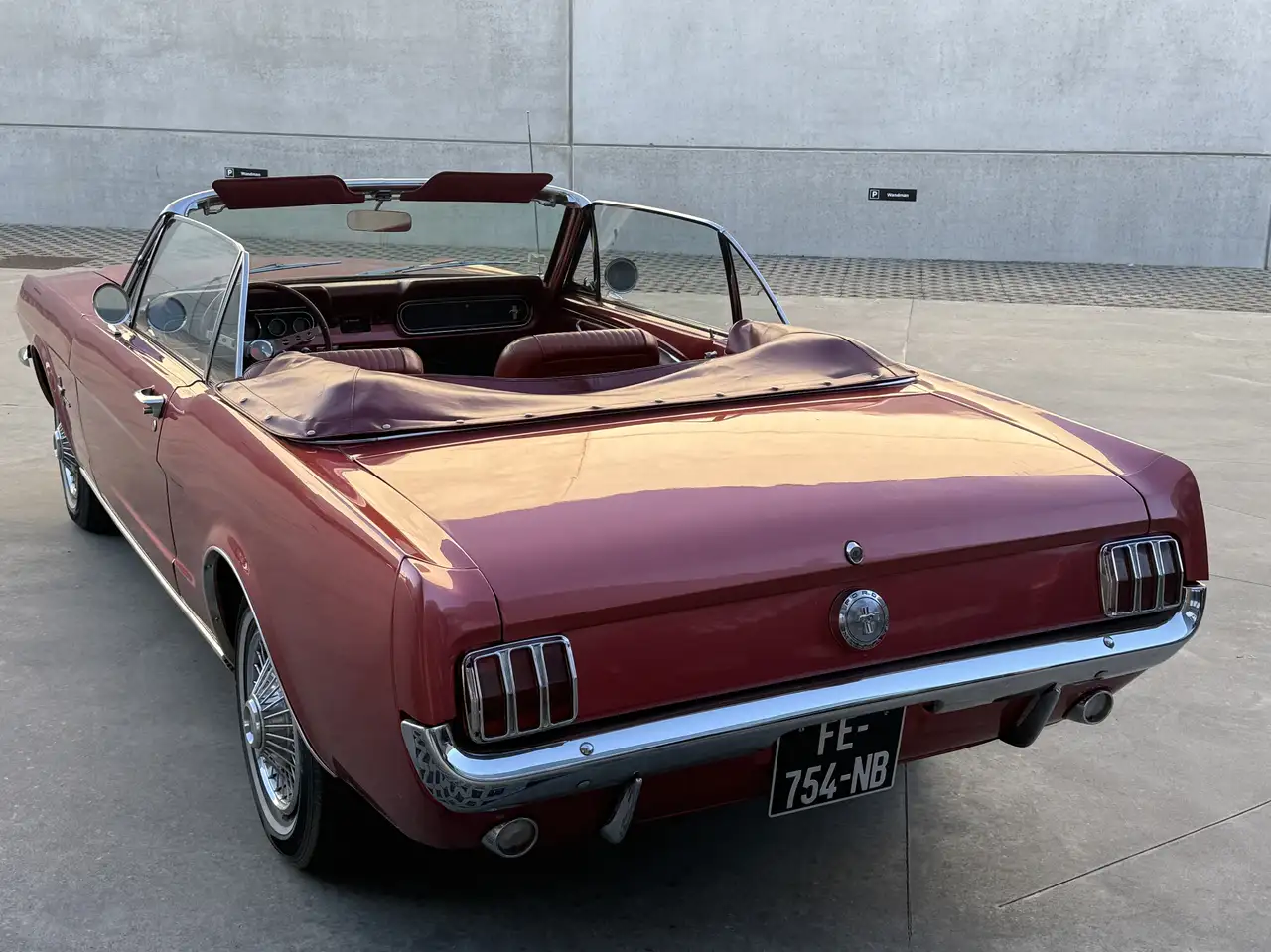 Ford Mustang BJ 1966 cilinder 200ci 3.300cc 115Pk, foto 4