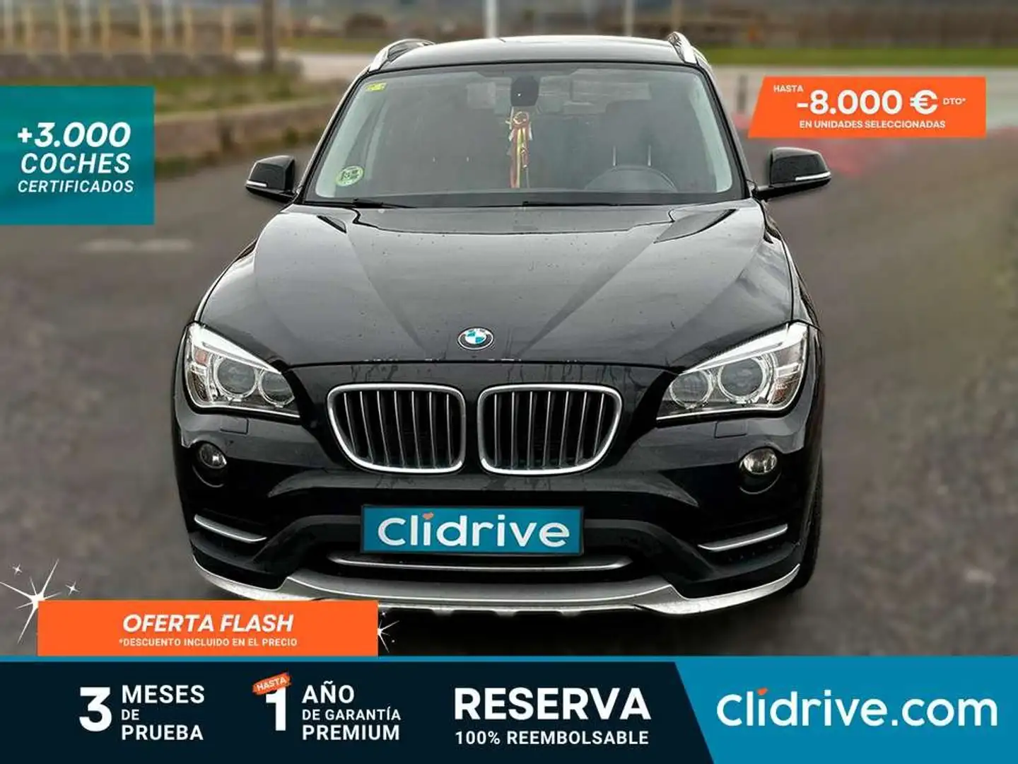 BMW X1 xDrive 18d Negro - 1