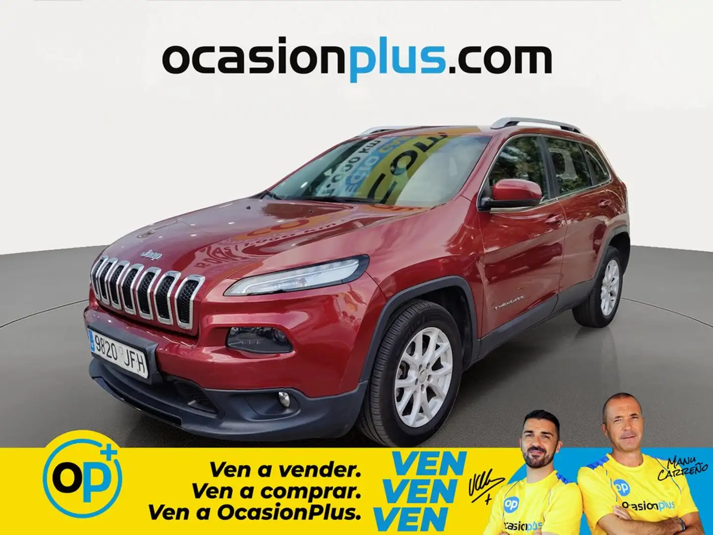 Jeep Cherokee 2.0D Longitude 4x2 103kW Rojo - 1