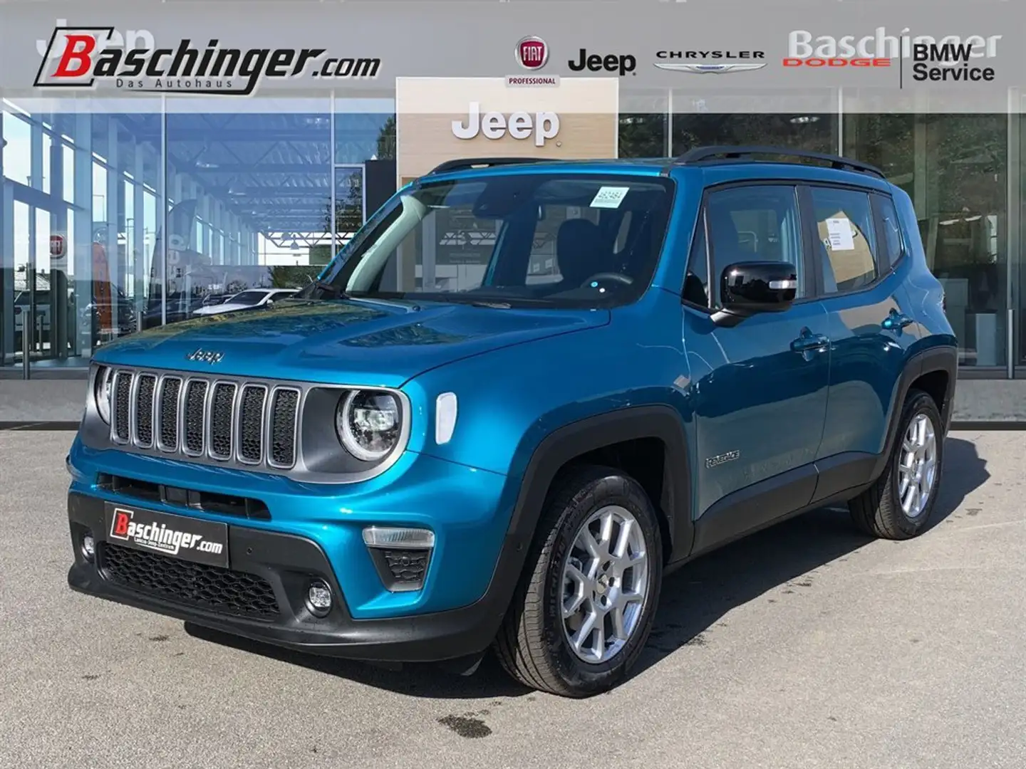 Jeep Renegade 1,5 e-Hybrid Leder Blau - 1