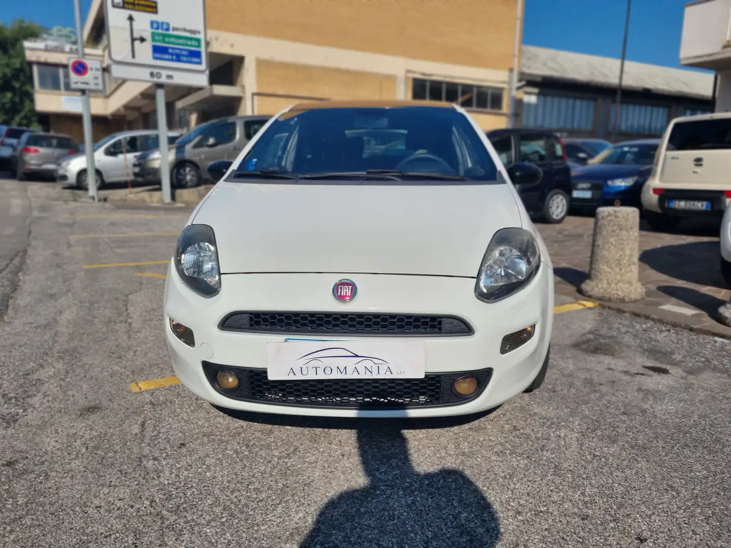Fiat Punto Punto 3p 1.3 mjt II 16v Lounge 75cv Bianco - 2
