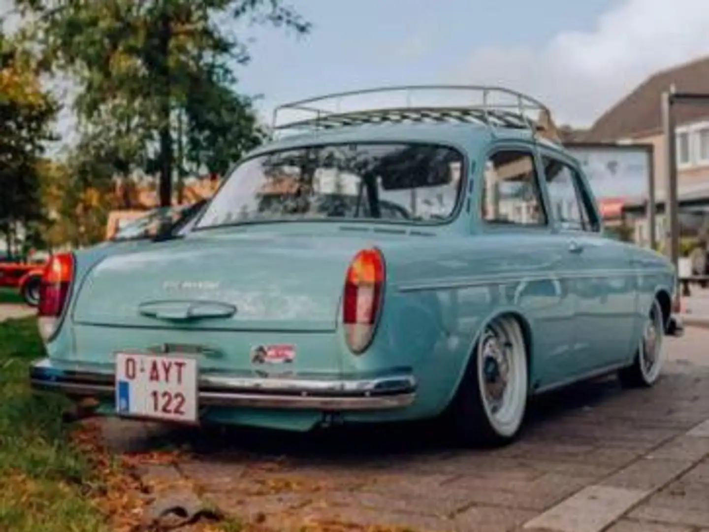 Volkswagen Kever Type 3 notchback Albastru - 1
