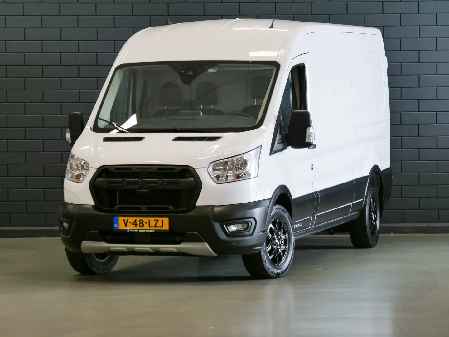 Ford Transit 350 2.0 TDCI 170PK L3H3 TRAIL | CAMERA | TREKHAAK Blanc - 2