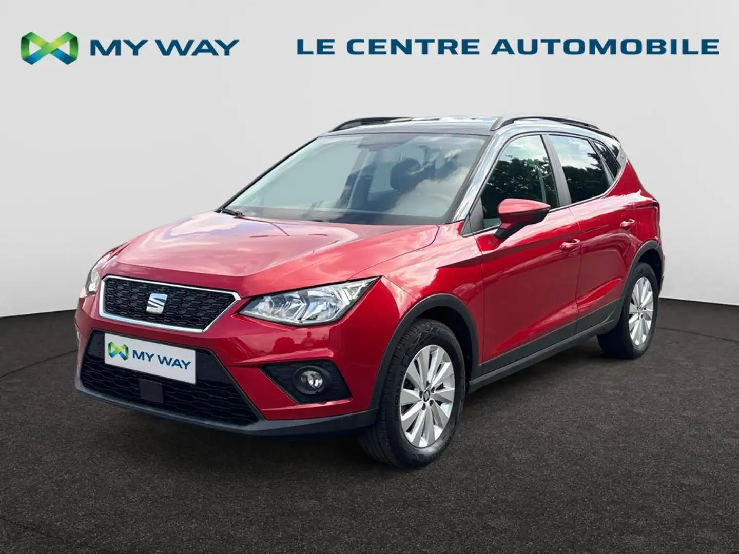 SEAT Arona Arona Style 1.0 TSI 95CV (70kW) MANUELLE 5v Start/Stop EURO 6 AP Rood - 1