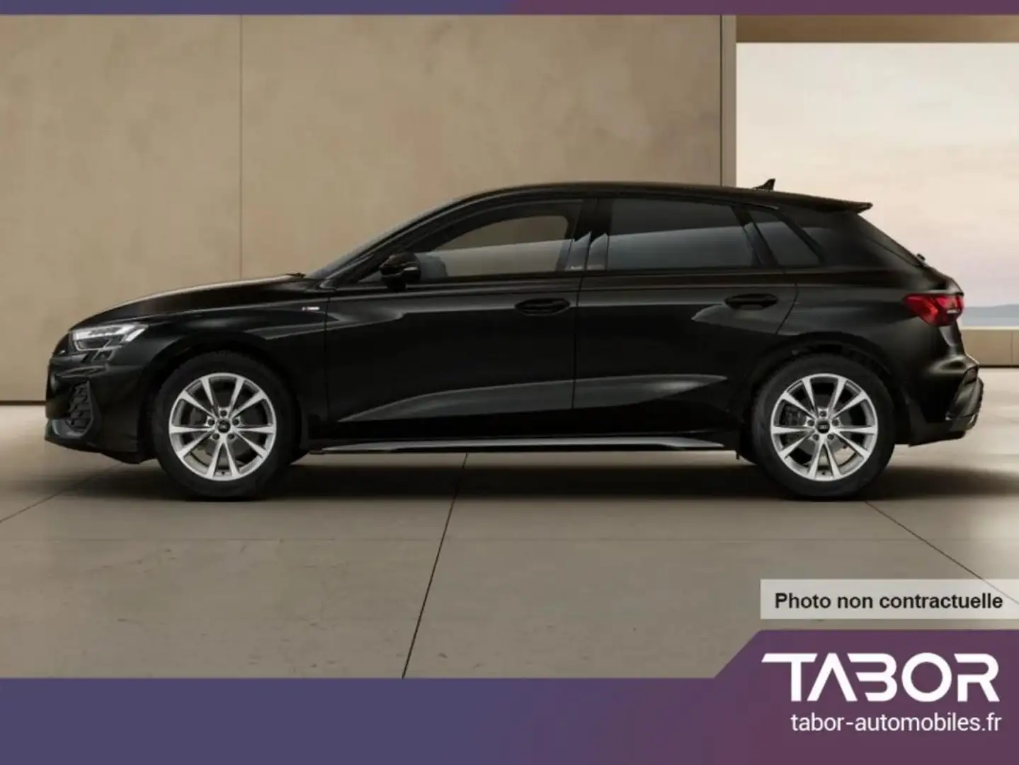 Audi A3 35 TDI S tronic S line Noir - 2