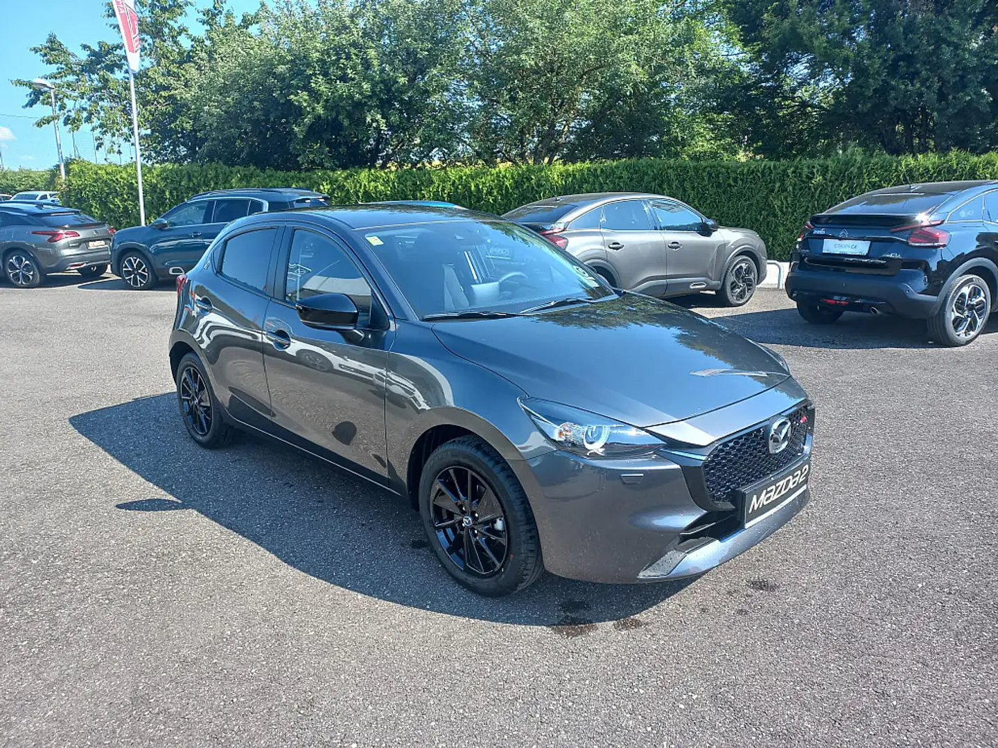 Mazda 2 Mazda2 e-Skyactiv G90 Homura RUNOUT-AKTION + 1,... Grau - 1