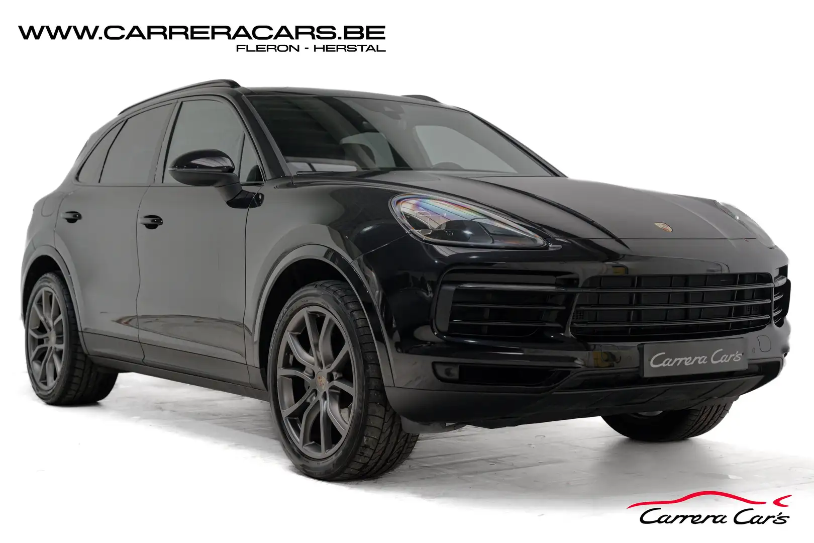Porsche Cayenne 3.0 V6*|CUIR*CAMERA*SG CHAUFF*BOSE*ATT REMORQUE*| Zwart - 1