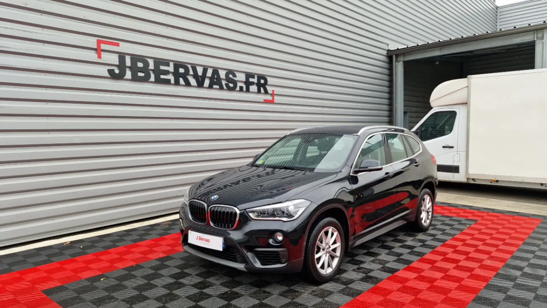 BMW X1 F48 SDRIVE 16D 116 CH DKG7 PREMIERE Noir - 1