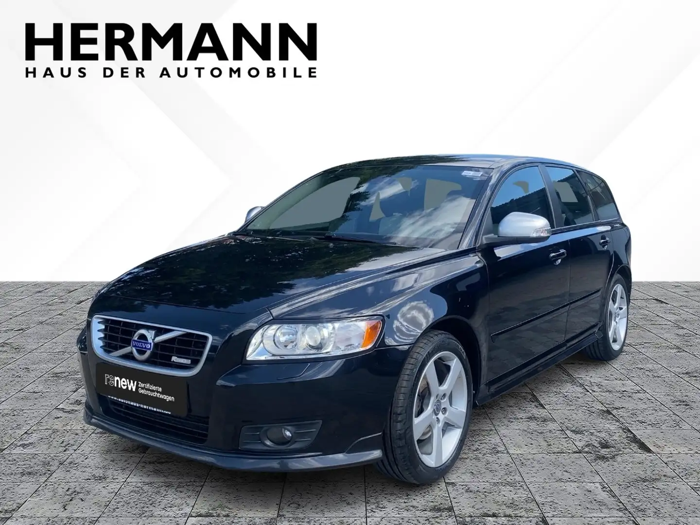 Volvo V50 Kombi D2 R-Design Pro Edition Xenon*NAVI*SHZ Zwart - 1