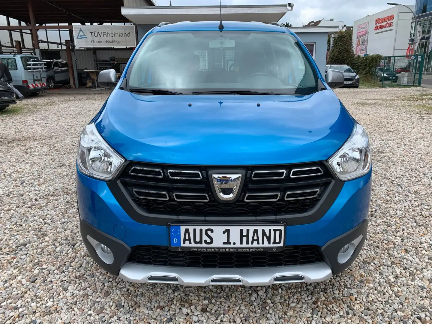 Dacia Lodgy Stepway Plus 1.Hand*Scheckheft*LPG GAS Синий - 2
