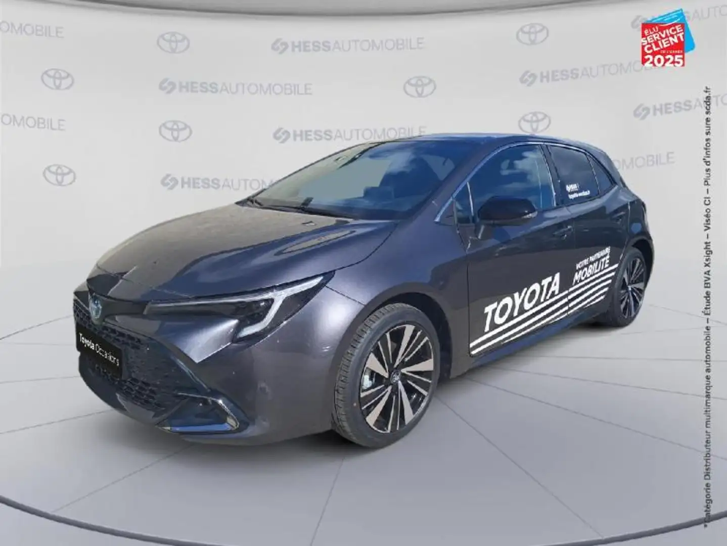Toyota Corolla 1.8 140ch Design MY25 Grau - 1