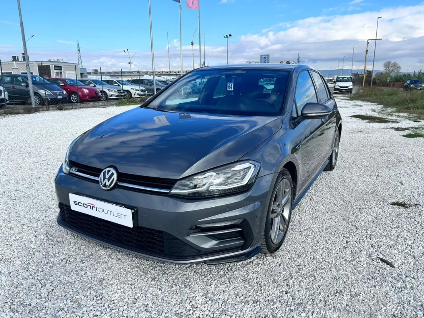 Volkswagen Golf 5 Porte 1.6 TDI BlueMotion Sport Gris - 1