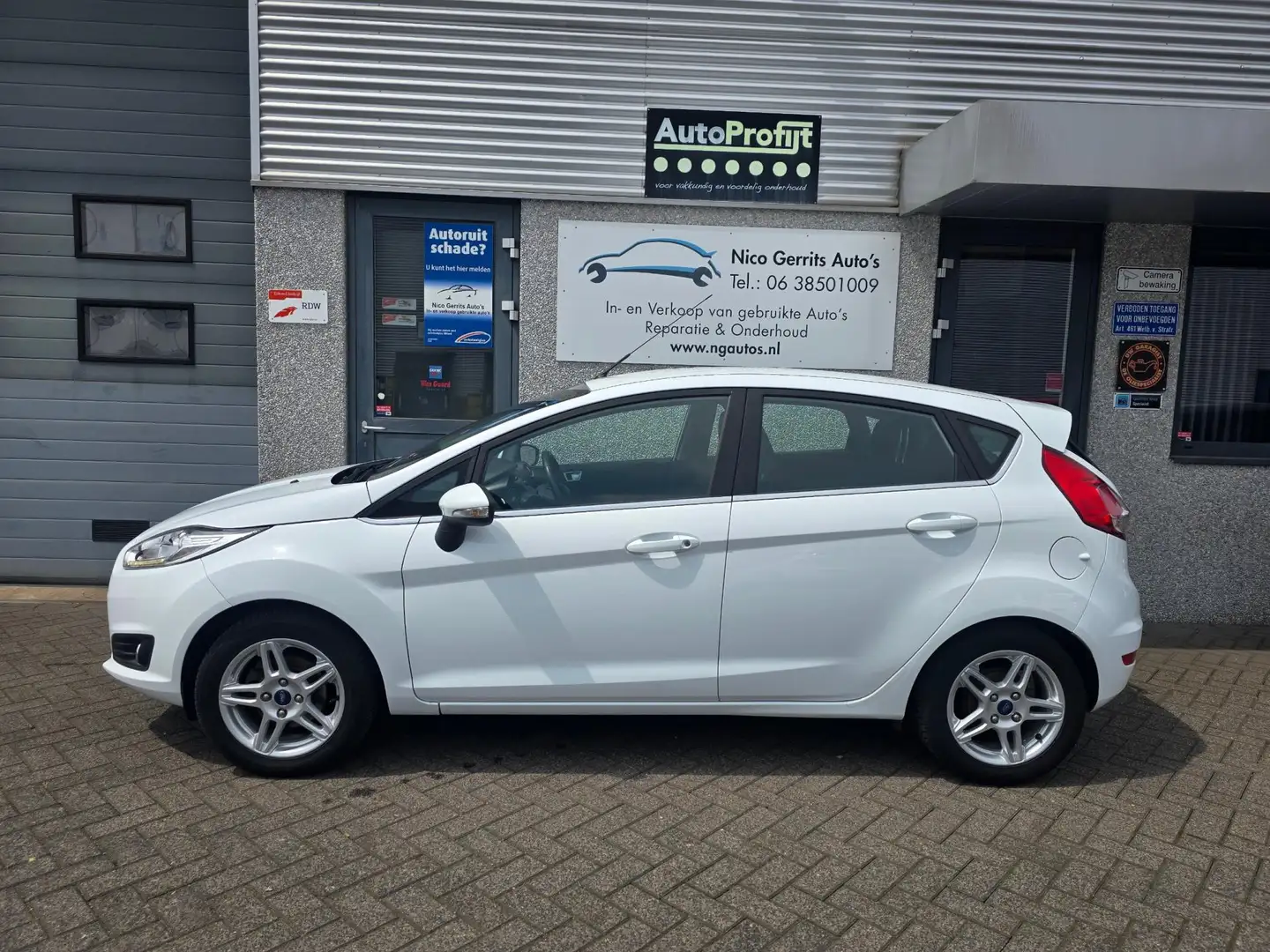 Ford Fiesta 1.0 EcoBoost Titanium TOP STAAT!!!! Wit - 2