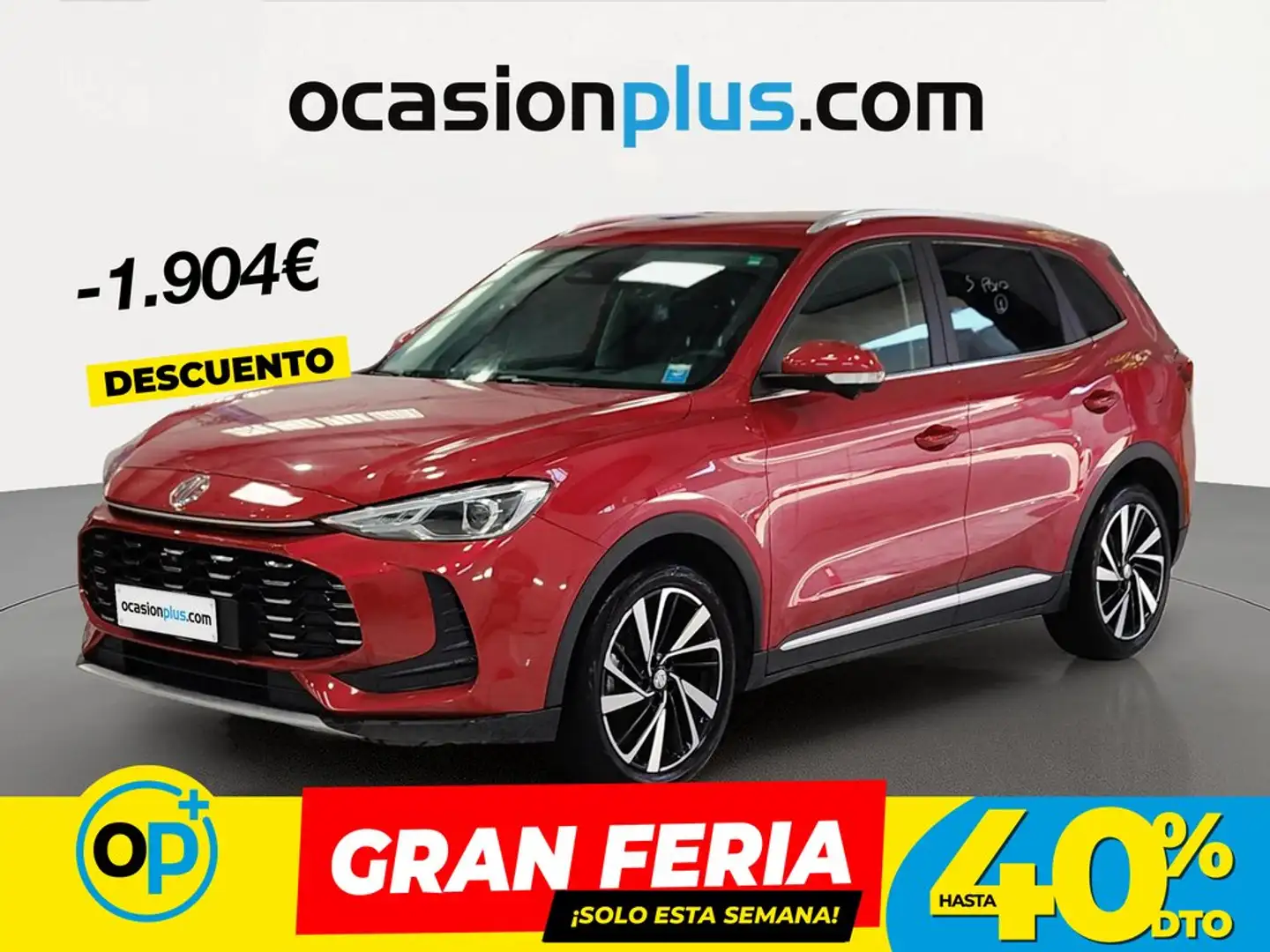 MG ZS 1.5 Hybrid+ Luxury Rojo - 1