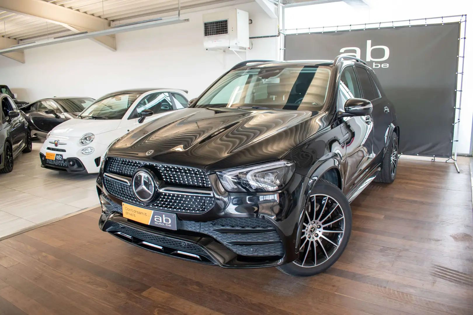 Mercedes-Benz GLE 350 De 4M AMG-LINE, LUCHTVER, 360, PANO LEDER, ACC Noir - 2