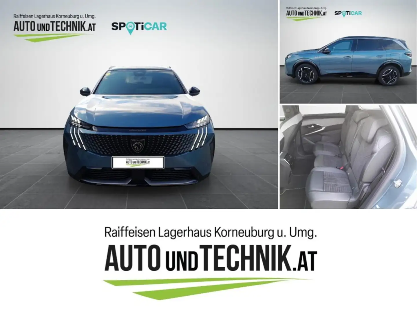 Peugeot 5008 E-5008 GT Elektromotor 210 - Batterie 73 kWh Blau - 1