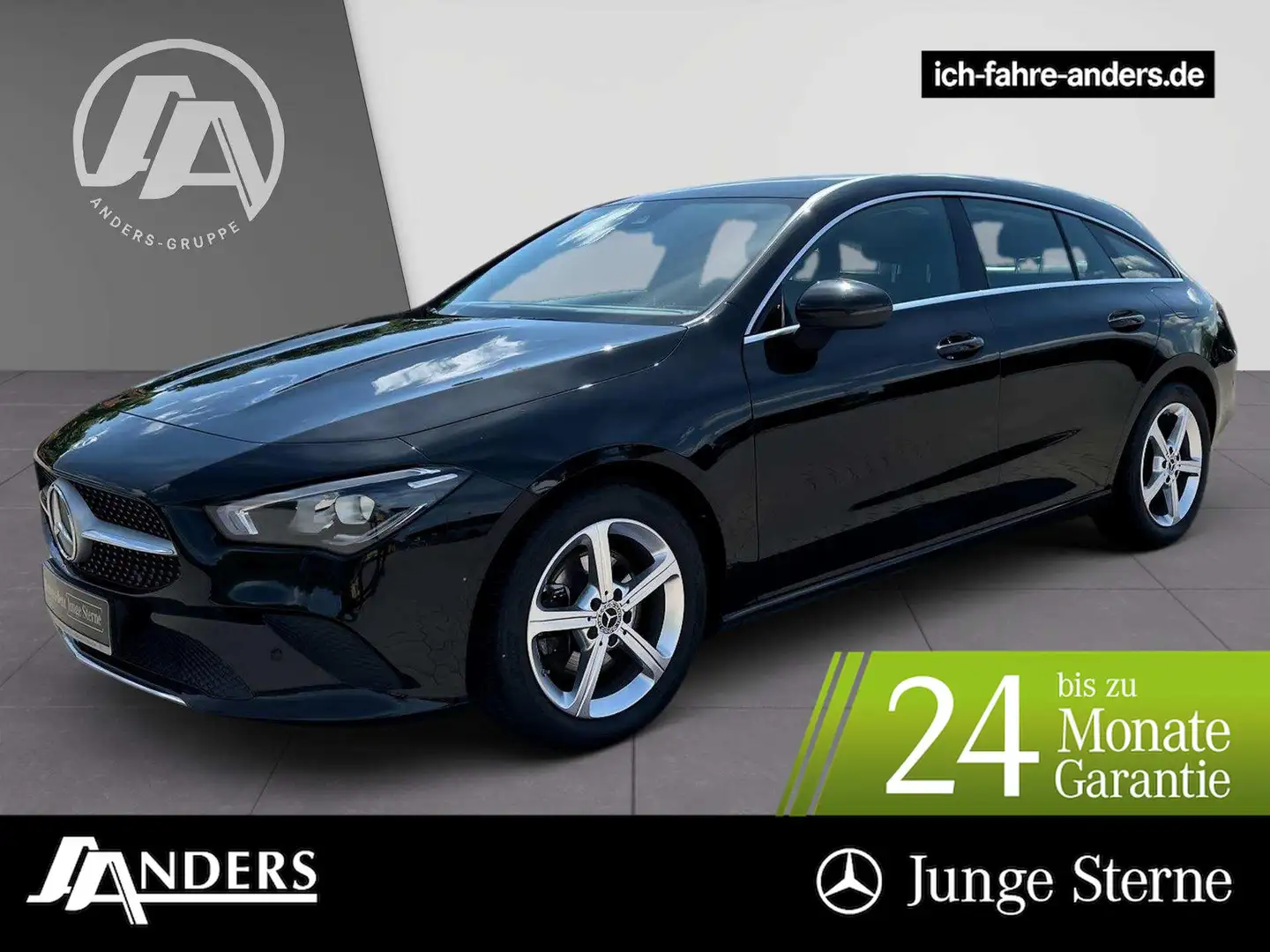 Mercedes-Benz CLA 220 d SB Progressive+MBUX+LED+Kam+AHK+Apple Noir - 1