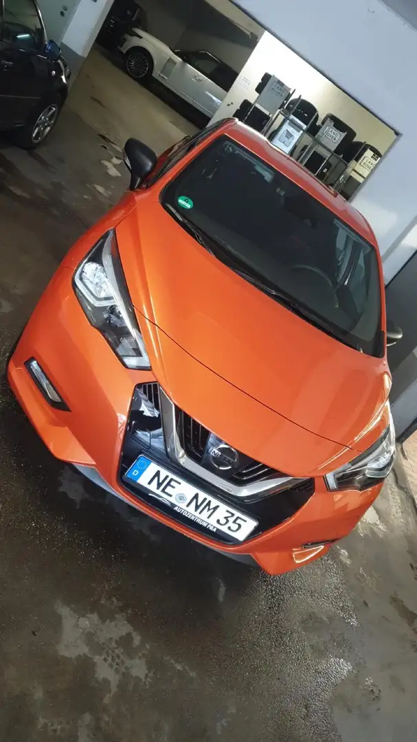 Nissan Micra 1.0 Acenta Orange - 2