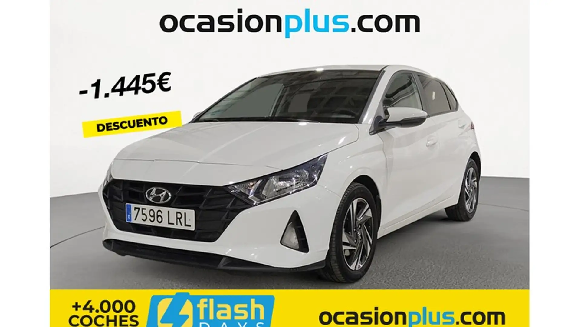 Hyundai i20 1.0 TGDI Tecno 100 Blanco - 1