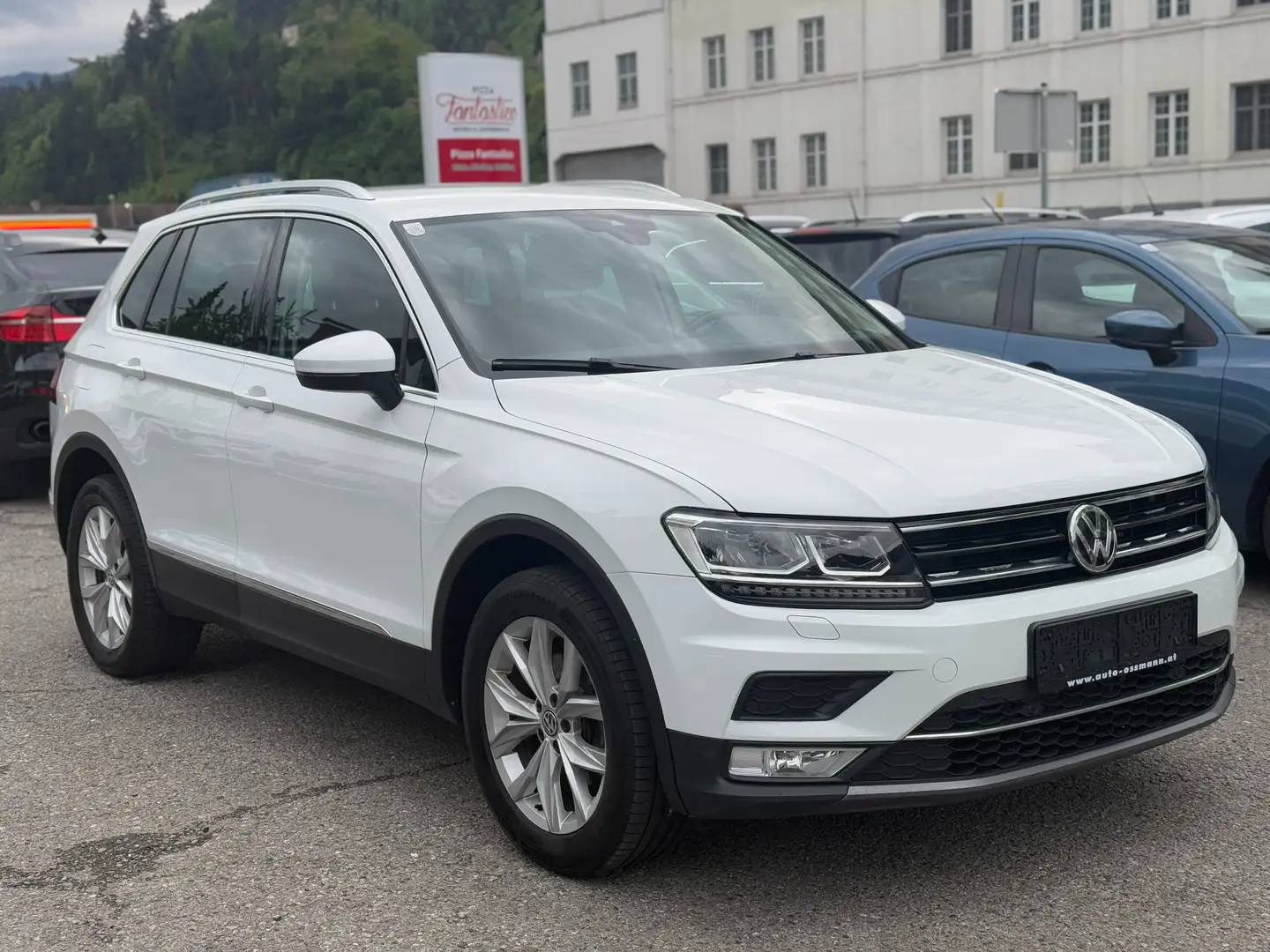 Volkswagen Tiguan Highline TSI ALLRAD TOP Ausstattung TÜV NEU AHK Weiß - 1
