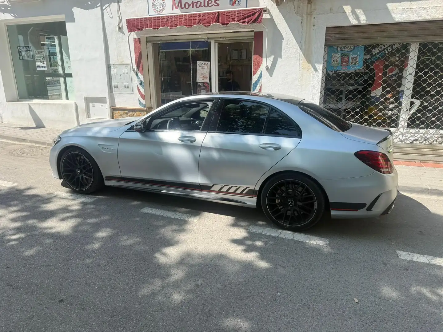 Mercedes-Benz C 63 AMG S 7G Plus Plateado - 2