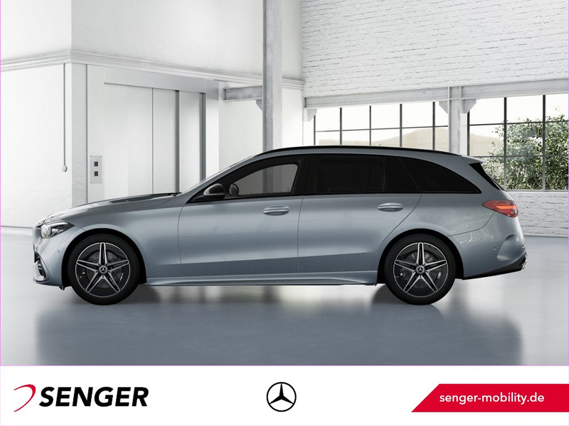 Mercedes-Benz C 300 T AMG Line Night Kamera Totwinkel CarPlay — photo 3
