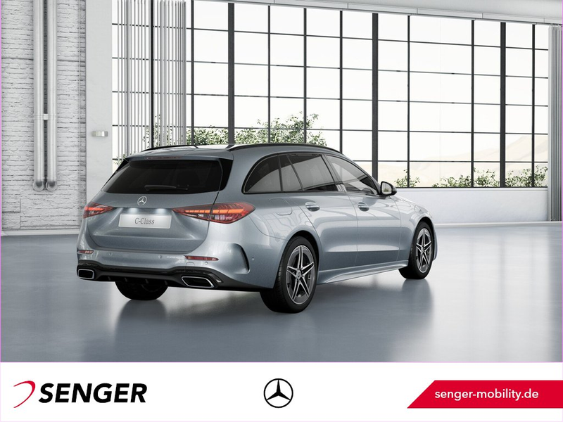 Mercedes-Benz C 300 T AMG Line Night Kamera Totwinkel CarPlay — photo 4