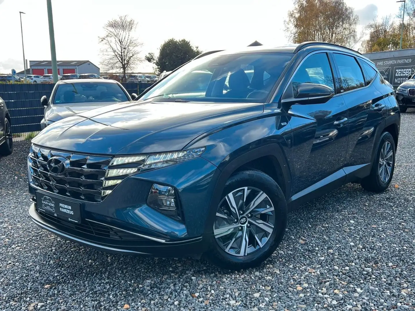 Hyundai TUCSON -MILD-HYBRID-AHK-LED-KAMERA-SHZ-DAB+ Blau - 1