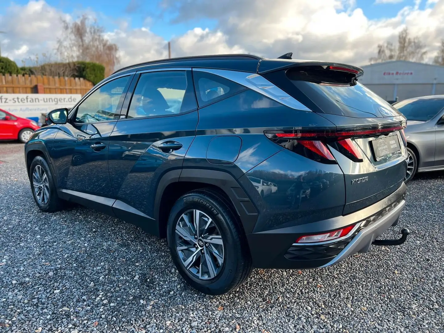 Hyundai TUCSON -MILD-HYBRID-AHK-LED-KAMERA-SHZ-DAB+ Blau - 2